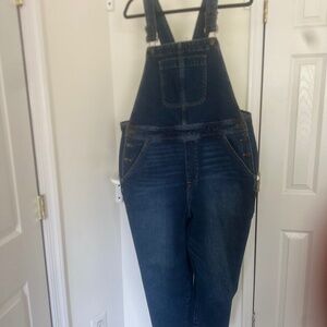 Jcrew Denim Overalls Size Xl